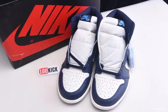 Cheap Kickmax Jordan High 1 Obsidian Retro OG Air 555088-140 0329